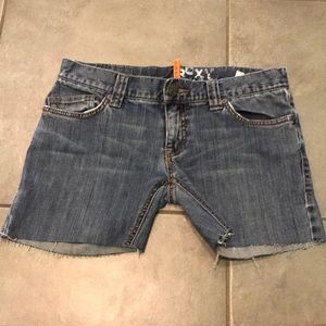 Custom Roxy Jean Shorts